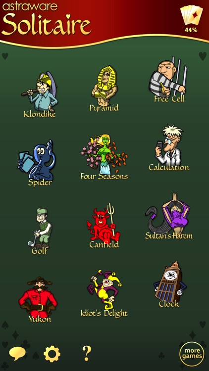 Astraware Solitaire - Klondike, Spider and more!