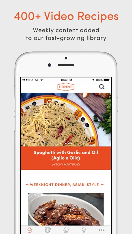 Panna: Video Recipes & Classes screenshot-0