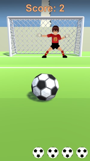 Angry Soccer Goalkeeper