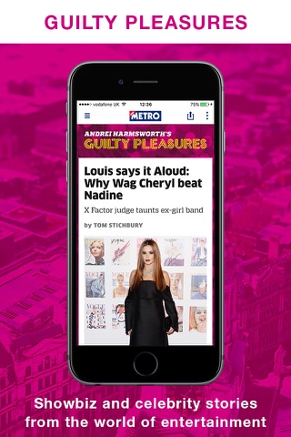 Metro: World and UK news app screenshot 4