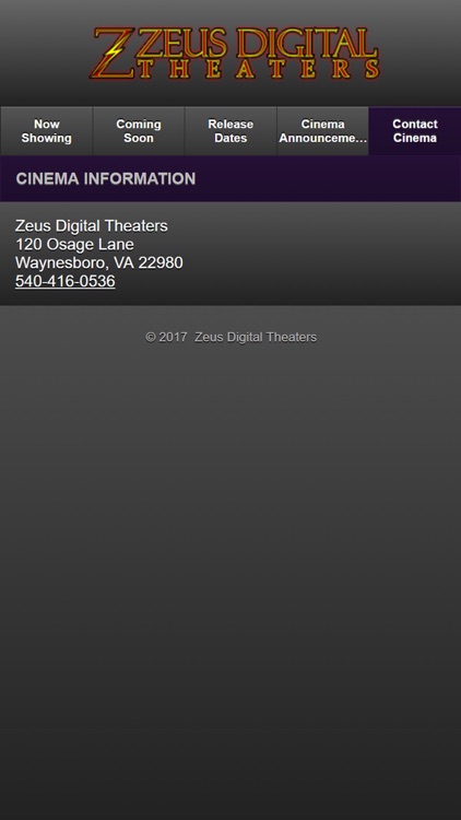 Zeus Theaters screenshot-4
