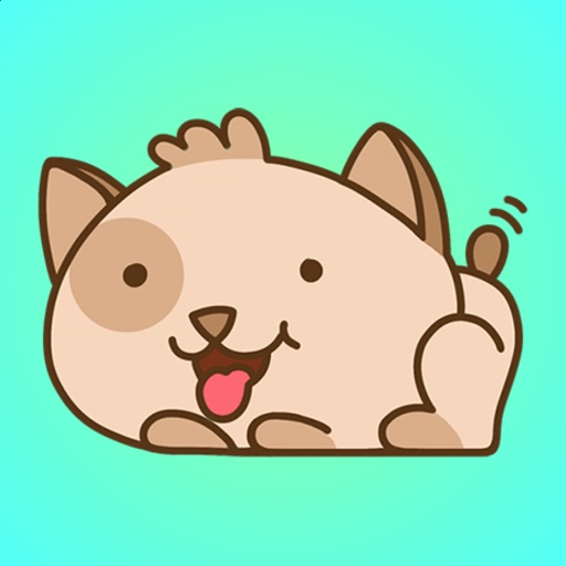 Happy and Cute Puppy Stickers icon