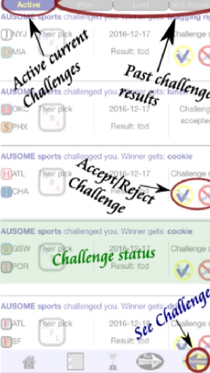 Ausome Sports Pick & Challenge screenshot-4