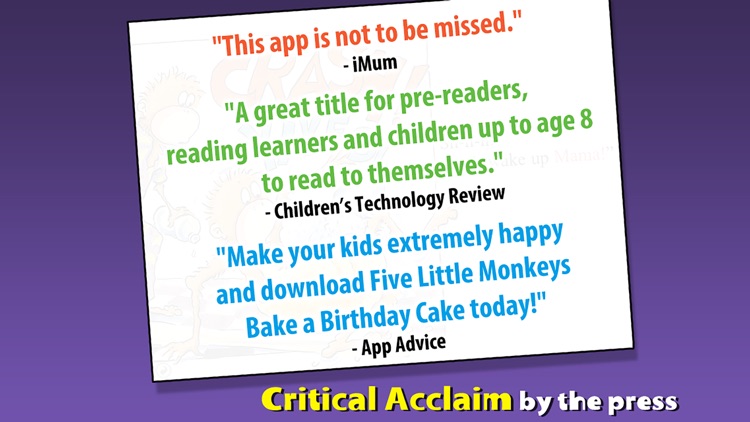 Five Little Monkeys Bake a Birthday Cake screenshot-4