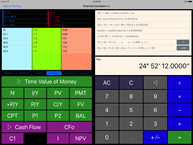 Financial Calculator+++