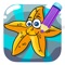 Starfish Coloring Book Game For Kids Edition