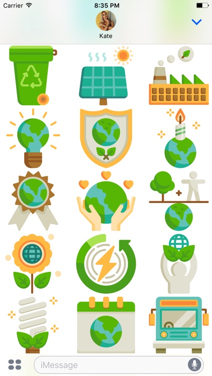 Earth Day Stickers Pack screenshot-4