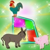 Animals Match Memory Cards Farm Game