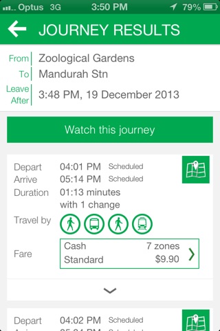 Transperth screenshot 3