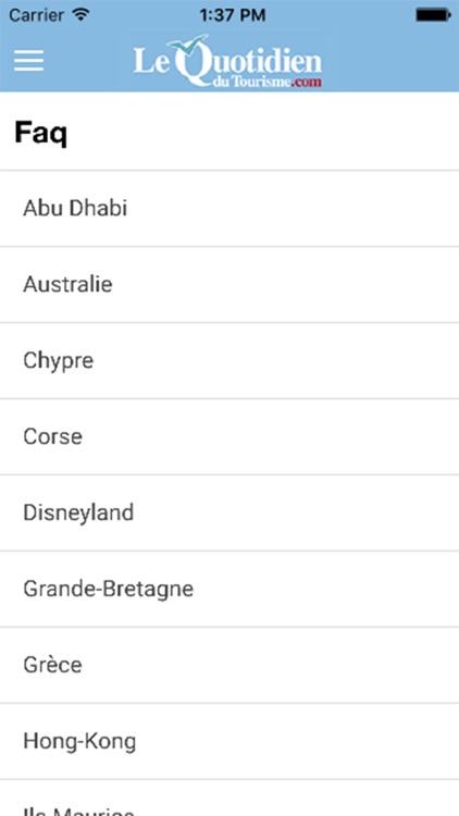 Le Quotidien du Tourisme screenshot-3