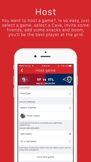 Man Cave - Sports Fans Social Network(圖5)-速報App