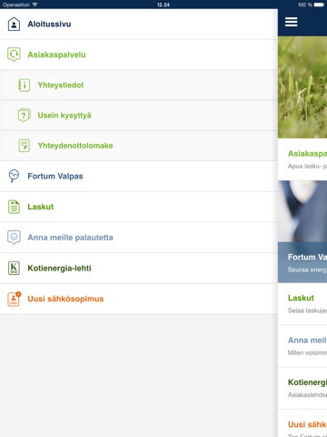 Oma Fortum screenshot 2