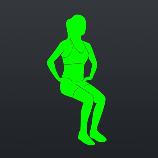 30 Day Wall Sit Fitness Challenges Training icon