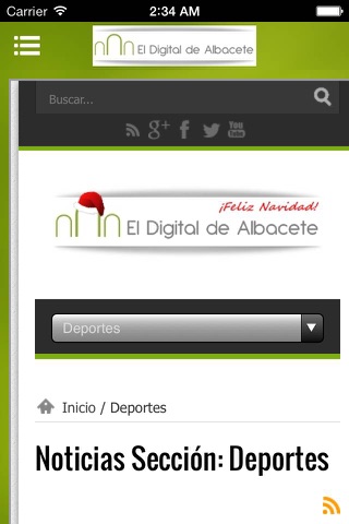 El Digital de Albacete screenshot 2