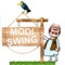Help India`s Prime Minster swing from platform to platform with one single tap