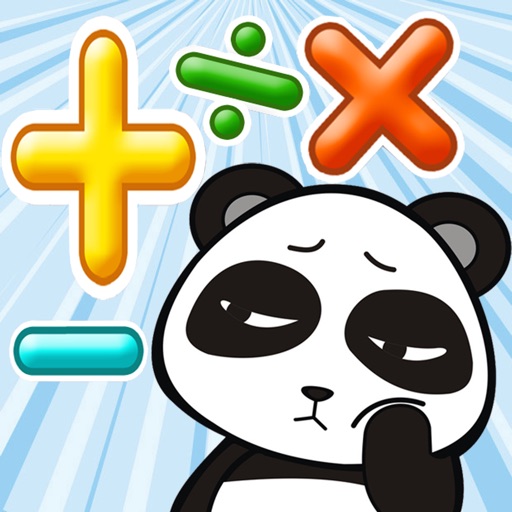Math Flashcards Addition Subtraction Practice Game Icon