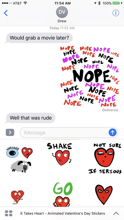 It Takes Heart Animated Stickers