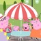 Fun Lunch with Daddy Pig - Kids Alphabet Game