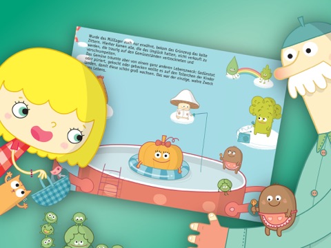 Terri at the Market - Interactive book for Kids screenshot 2