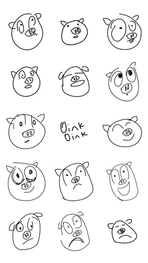 Pig sticker - funny stickers for photos(圖2)-速報App