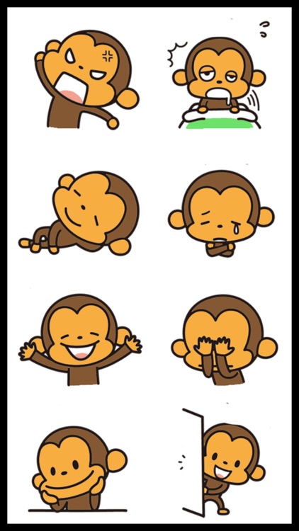 Best Funny Monkey Stickers