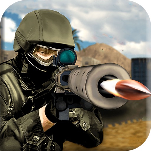 Sniper Terrorist Shooter Icon