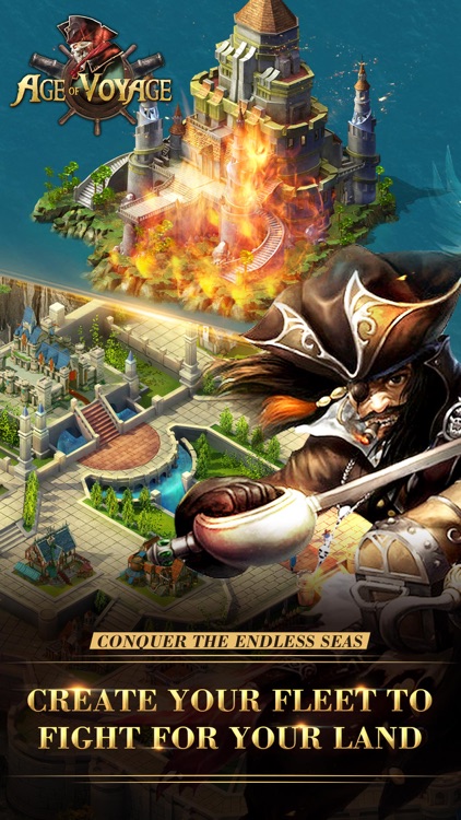 Age of Voyage - multiplayer online naval battle screenshot-4