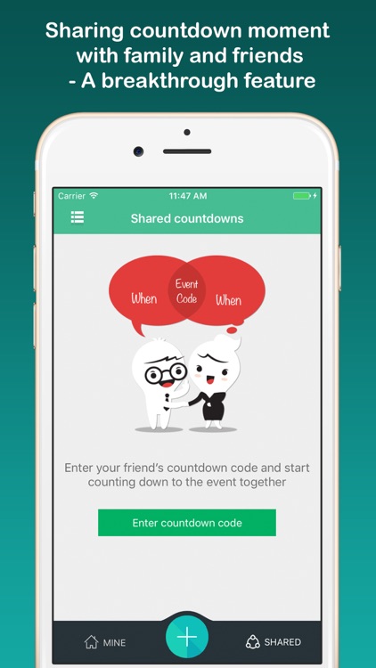 Countdown sticker - Fancy countdown widget & timer