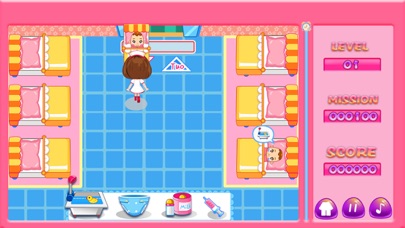 Nursery baby caring center - kids hospital game screenshot 4