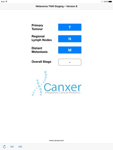 Melanoma TNM Staging screenshot 2