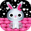 Love Keyboard for Girls Pink Themes, Emoji &amp; Fonts