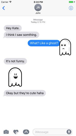 Ghostickers the spookiest but cutest sti