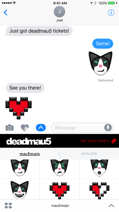 mau5mojisのおすすめ画像1