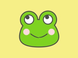 Frog Moji Kawaii emoji