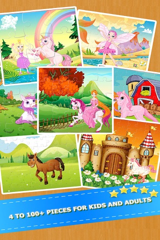 My little Horse Pony Jigsaw Puzzles Game for Girls screenshot 2