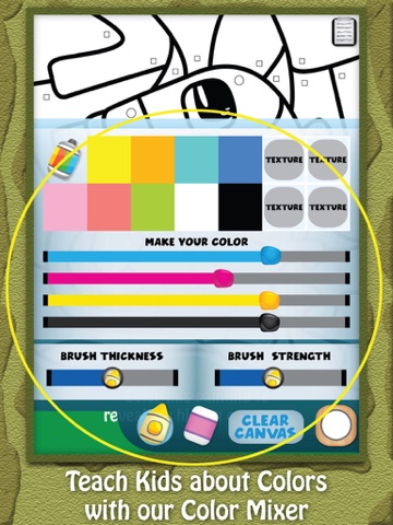 Paint & Play Animal Planet, Coloring Book For Kids - náhled