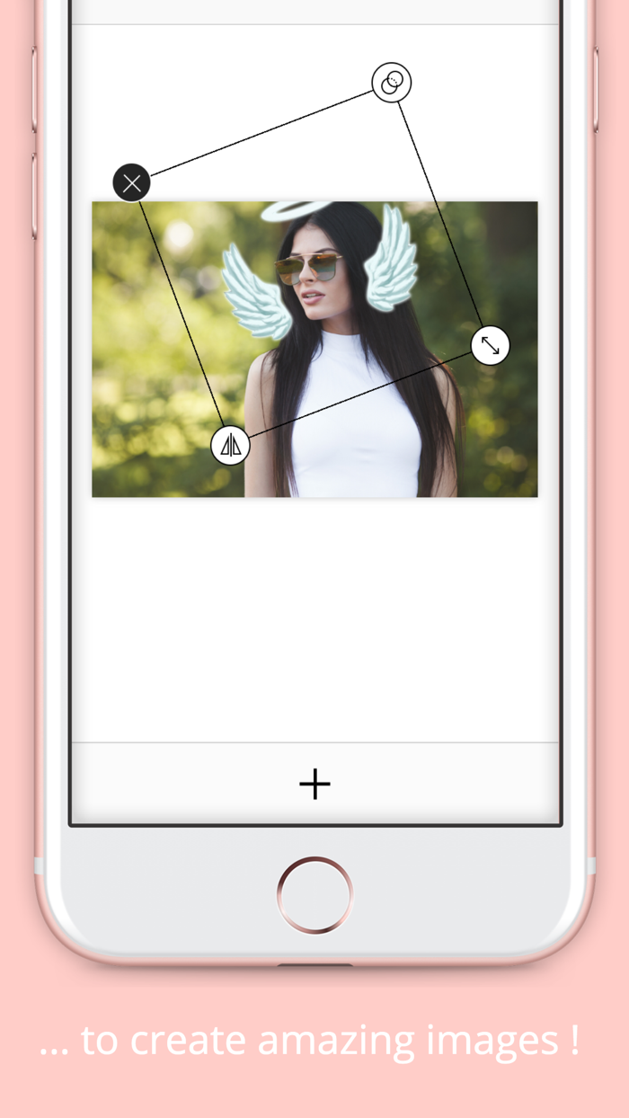 Photo Booth Heart Effect App to Photos - Crownify
