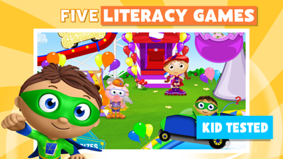 How to cancel & delete Super Why! Phonics Fair from iphone & ipad 1