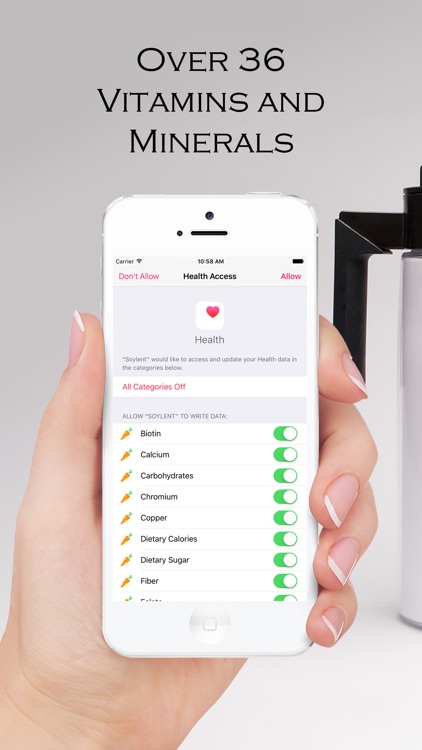 Soylent Nutrition Tracker