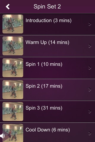 Spin Cycling Class Videos screenshot 4