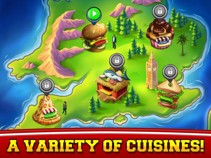 フードカフェキッチンシェフ：クッキングメーカーキッズゲーム