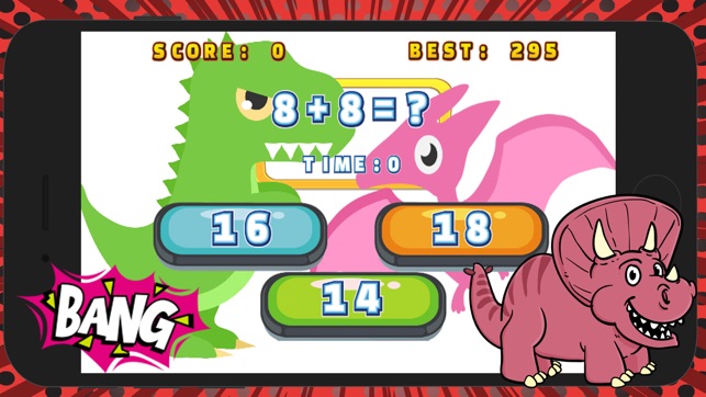 Dinosaur Math Problems Games 2nd Grade Fast Math(圖2)-速報App