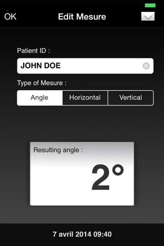 OrthoMeter2 screenshot 3