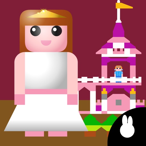 Sandbox Princess: Girl Building Games Icon