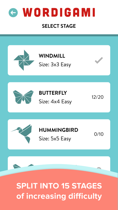 Wordigami screenshot 4