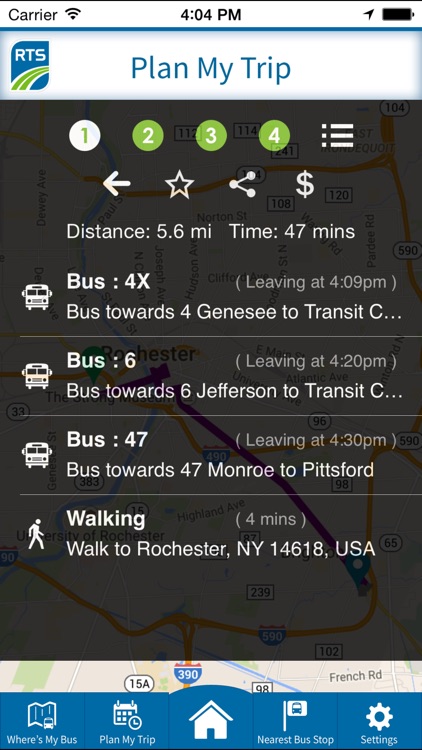 RTS Bus App