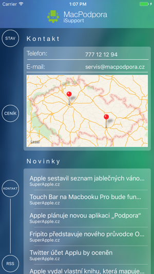 MacPodpora zákaznická aplikace(圖3)-速報App