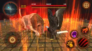 Screenshot 5 Salvaje Águila Survival Simulador - Animales Lucha iphone