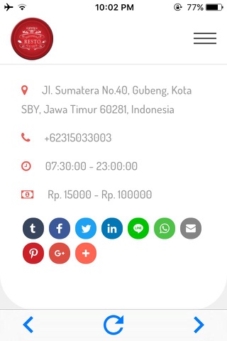 Indonesia Resto Guide screenshot 3