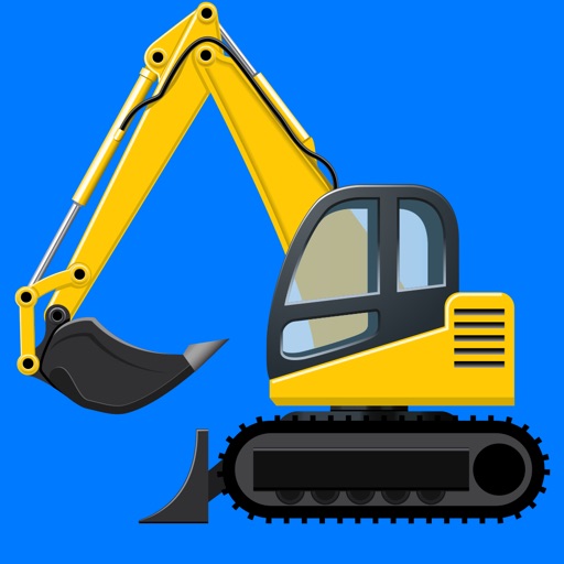 Digger And Excavator Video For Baby iOS App
